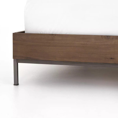 Four Hands Trey Bed - King - Auburn Poplar