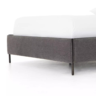 Four Hands Leigh Upholstered Bed - King - San Remo Ash