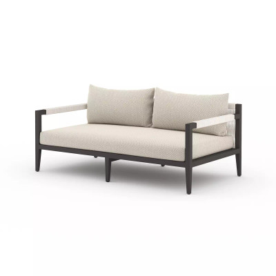 Four Hands Sherwood Outdoor Sofa, Bronze - 63" - Faye Sand