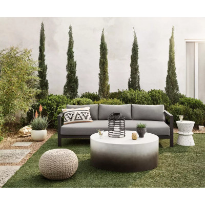 Four Hands Sonoma Outdoor Sofa, Bronze - 88" - Charcoal (Closeout)