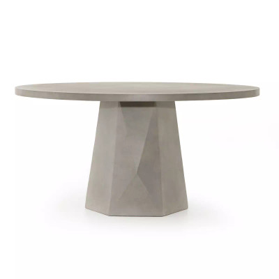 Four Hands Bowman Outdoor Dining Table - Grey Concrete