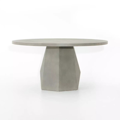 Four Hands Bowman Outdoor Dining Table - Grey Concrete