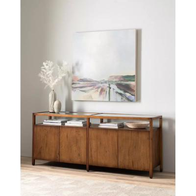 Four Hands Beauty by Dan Hobday - 40"X40" - Maple Box