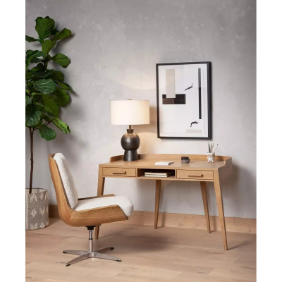 Four Hands Burbank Desk Chair - Elder Sand