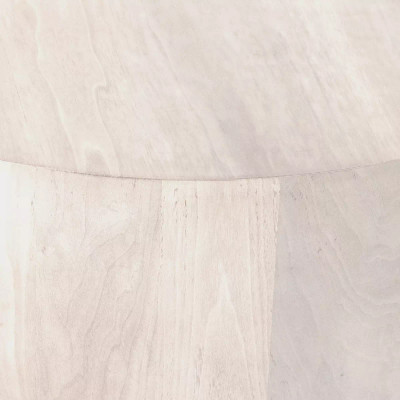 Four Hands Hudson Round Coffee Table - Ashen Walnut