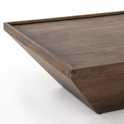 Four Hands Drake Coffee Table - Aged Brown