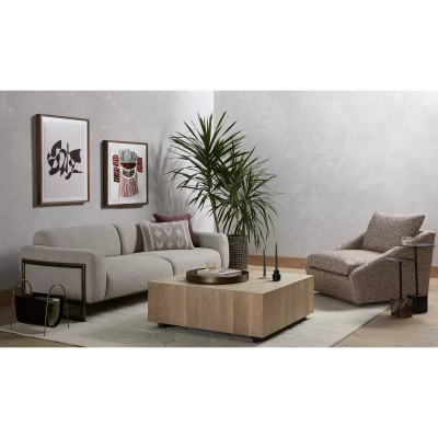 Four Hands Hudson Square Coffee Table - Ashen Walnut