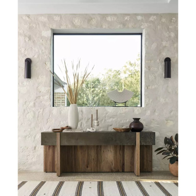 Four Hands Bingham Console Table - Distressed Iron