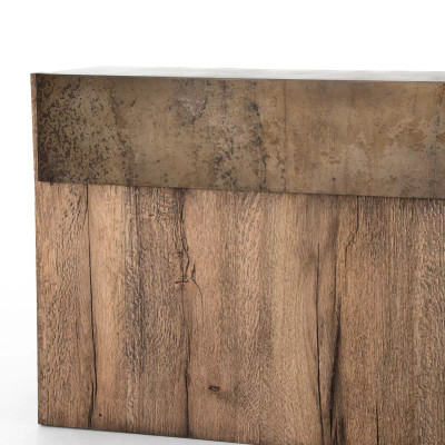 Four Hands Bingham Console Table - Distressed Iron