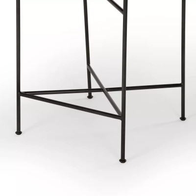 Four Hands Wharton Counter Stool - Distressed Black