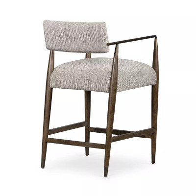 Four Hands Waldon Counter Stool - Thames Coal