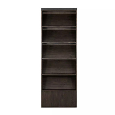 Four Hands Bane Bookshelf - Dark Charcoal