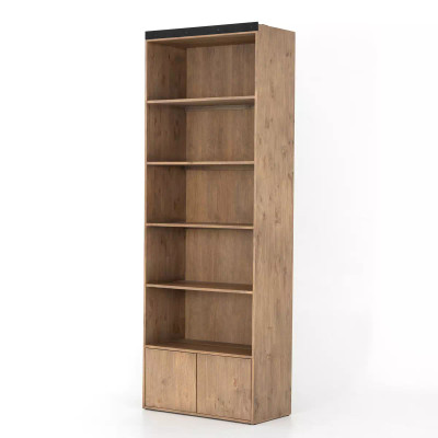 Four Hands Bane Bookshelf - Smoked Pine