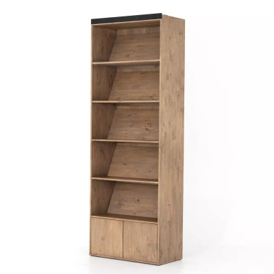 Four Hands Bane Bookshelf - Smoked Pine