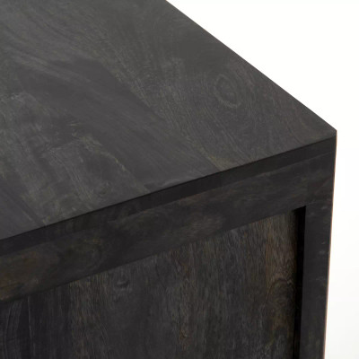 Four Hands Sydney Nightstand - Left - Black Wash