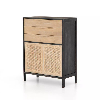 Four Hands Sydney Tall Dresser - Black Wash Mango