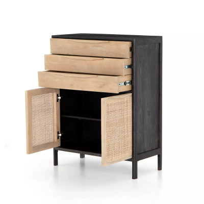 Four Hands Sydney Tall Dresser - Black Wash Mango