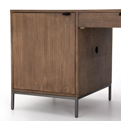 Four Hands Trey Executive Desk - Auburn Poplar