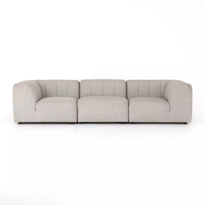 Four Hands Gwen Outdoor 3 - Piece Sectional Sofa - Faye Ash