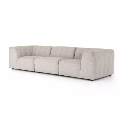 Four Hands Gwen Outdoor 3 - Piece Sectional Sofa - Faye Ash