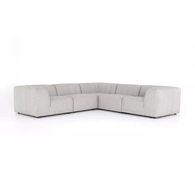 Four Hands Gwen Outdoor 5 - Piece Sectional - Faye Ash