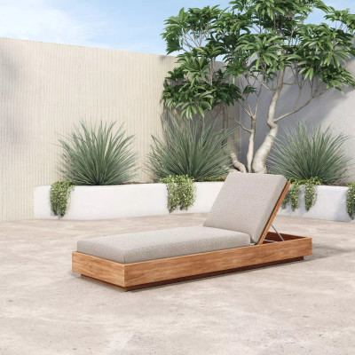 Four Hands Kinta Outdoor Chaise Lounge - Faye Sand