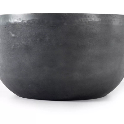 Four Hands Basil Outdoor End Table - Aged Grey