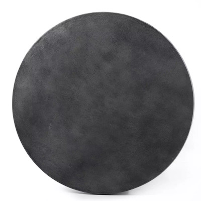 Four Hands Basil Outdoor End Table - Aged Grey