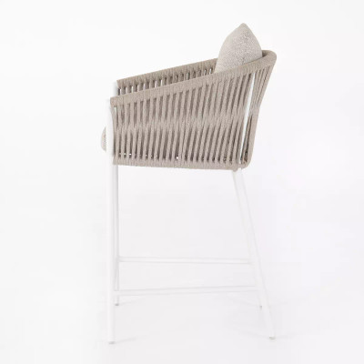 Four Hands Porto Outdoor Counter Stool - Faye Sand (Closeout)