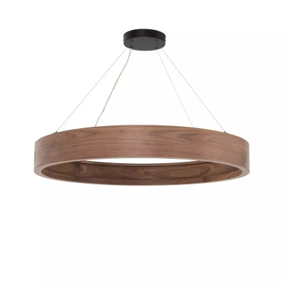 Four Hands Baum Chandelier - Dark Walnut - Large