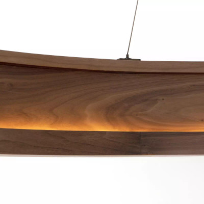 Four Hands Baum Chandelier - Dark Walnut - Large