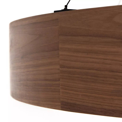 Four Hands Baum Chandelier - Dark Walnut - Large
