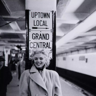 Four Hands Grand Central Marilyn by Getty Images - 48X36"