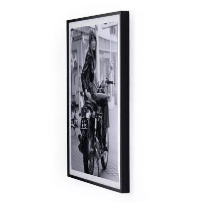 Four Hands Françoise Hardy On Bike by Getty Images - 36X48"