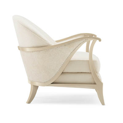 Caracole Curtsy Chair - Cream