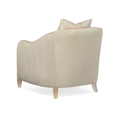 Caracole Adela Chair - Oyster Velvet