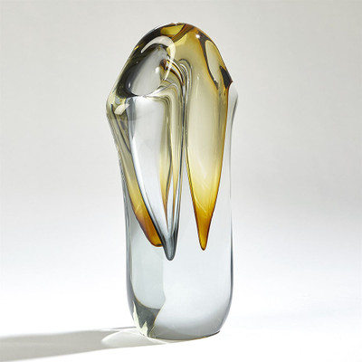 Studio A Duet Vase - Amber/Grey - Lg