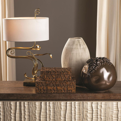 Studio A Fete Table Lamp - Brass