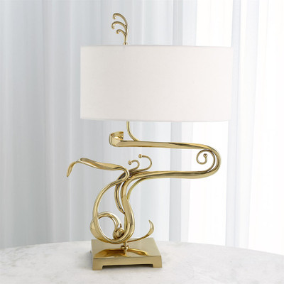 Studio A Fete Table Lamp - Brass