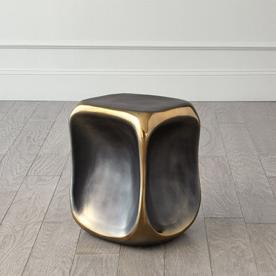 Studio A Formation Accent Table - Black/Gold - Sm