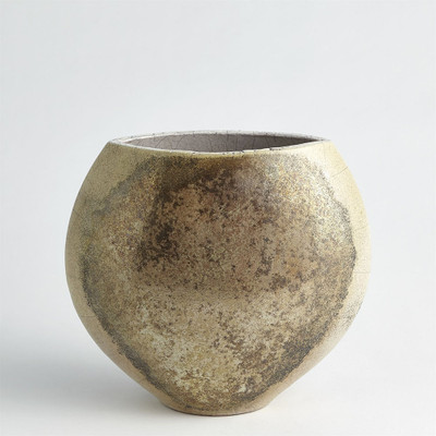 Studio A Golden Raku Vase - Sm