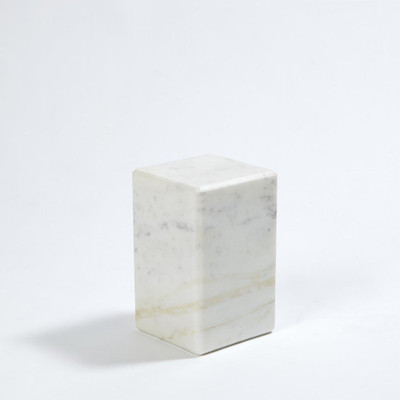 Global Views 5 Marble Mini Pedestal/Riser - Lg