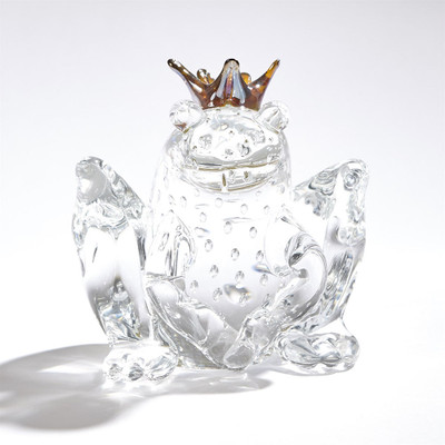 Global Views Frog Prince - Clear w/Bubbles