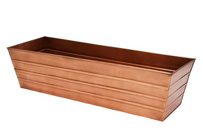 Copper Plated Window Box - Lg image 2