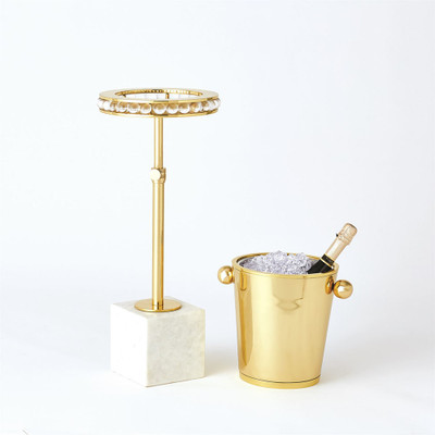 Global Views Margot Champagne Bucket - Brass