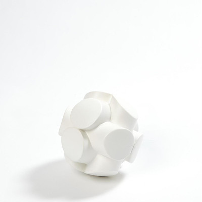 Global Views Mayet Sculpture - Matte White - Sm