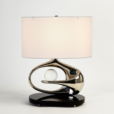 Global Views Orbit Lamp - Nickel