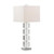 Crystal Block Stacked Table Lamp