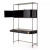 Four Hands Trey Modular Wall Desk - Black Wash Poplar
