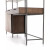 Four Hands Trey Modular Wall Desk W/ 1 Bookcase - Auburn